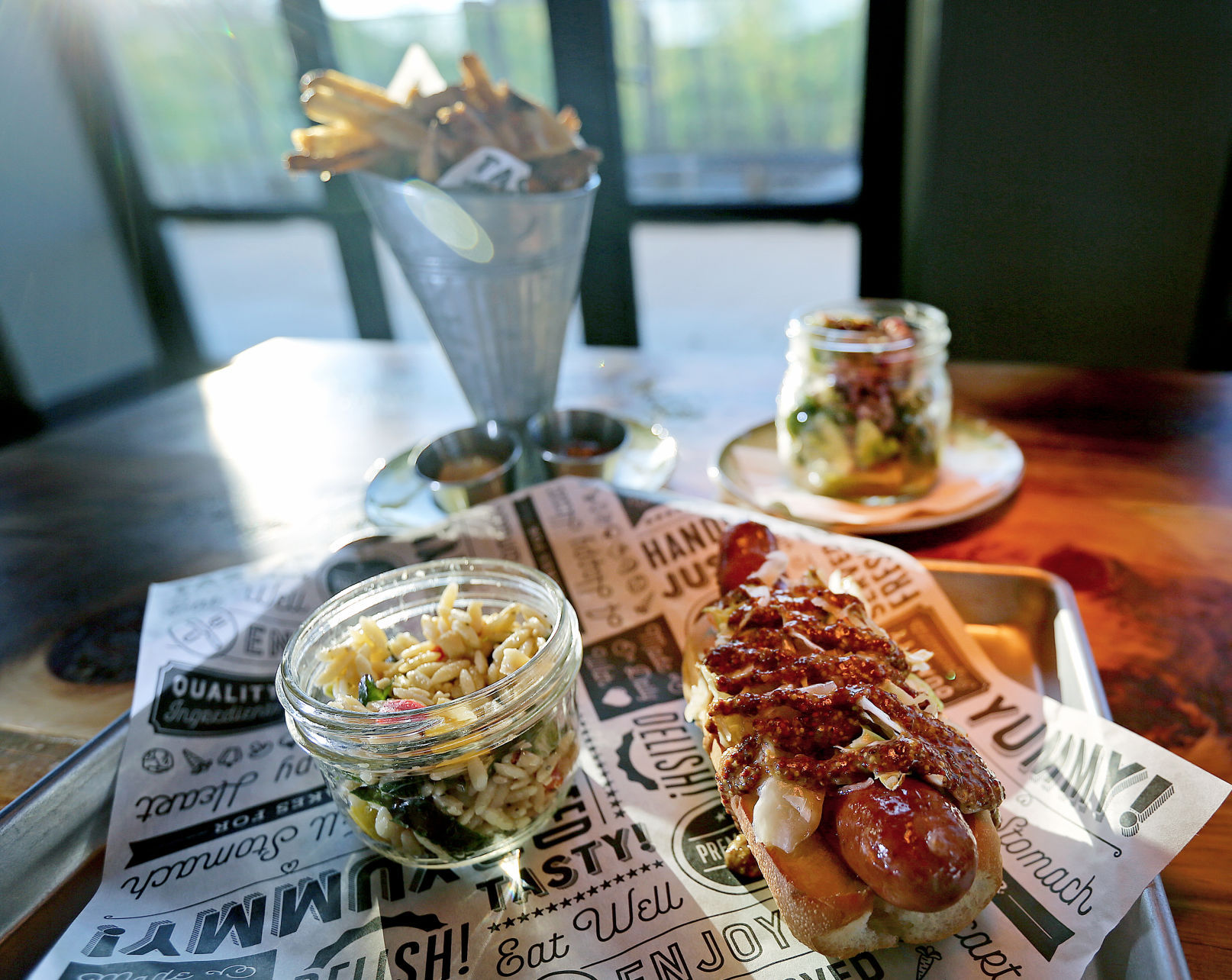 Longtable Polish sausage